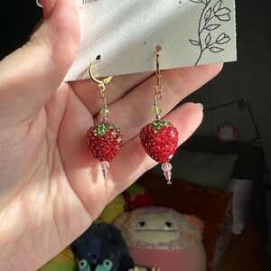 Strawberry Earrings